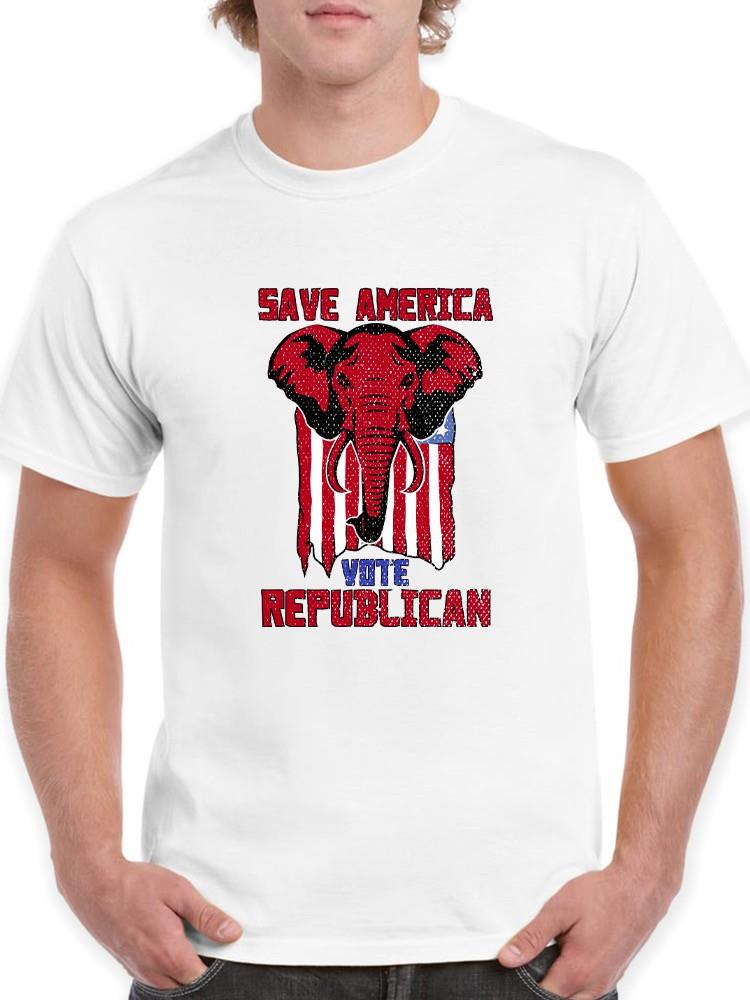 Save America Vote Republican T-shirt -SmartPrintsInk Designs
