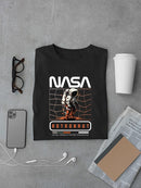 Nasa Astronaut Distorsion T-shirt -SmartPrintsInk Designs