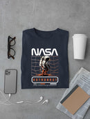 Nasa Astronaut Distorsion T-shirt -SmartPrintsInk Designs