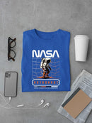 Nasa Astronaut Distorsion T-shirt -SmartPrintsInk Designs
