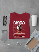 Nasa Astronaut Distorsion T-shirt -SmartPrintsInk Designs