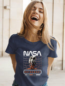 Nasa Astronaut Distorsion T-shirt -SmartPrintsInk Designs