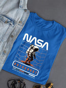 Nasa Astronaut Distorsion T-shirt -SmartPrintsInk Designs