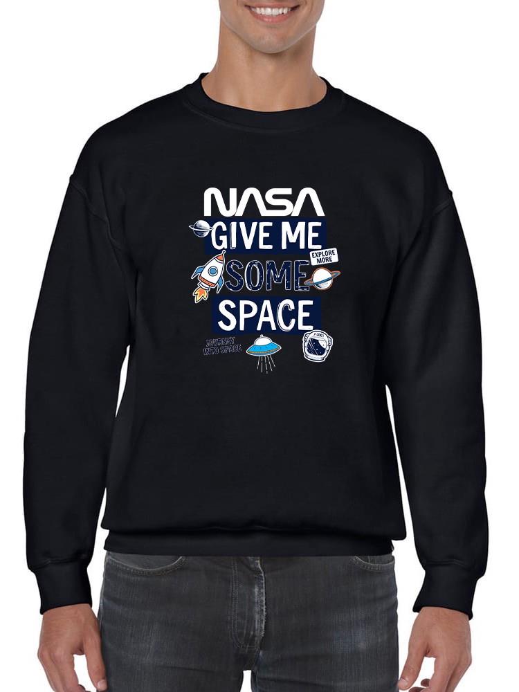 Nasa Give Me Some Space Hoodie -SmartPrintsInk Designs