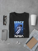 Nasa Space Drawing T-shirt -SmartPrintsInk Designs