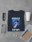 Nasa Space Drawing T-shirt -SmartPrintsInk Designs