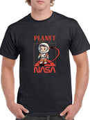 Nasa Planet Mars Kid T-shirt -SmartPrintsInk Designs