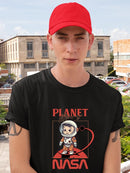 Nasa Planet Mars Kid T-shirt -SmartPrintsInk Designs