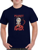 Nasa Planet Mars Kid T-shirt -SmartPrintsInk Designs