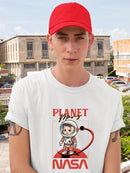 Nasa Planet Mars Kid T-shirt -SmartPrintsInk Designs