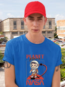 Nasa Planet Mars Kid T-shirt -SmartPrintsInk Designs