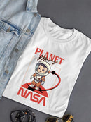Nasa Planet Mars Kid T-shirt -SmartPrintsInk Designs