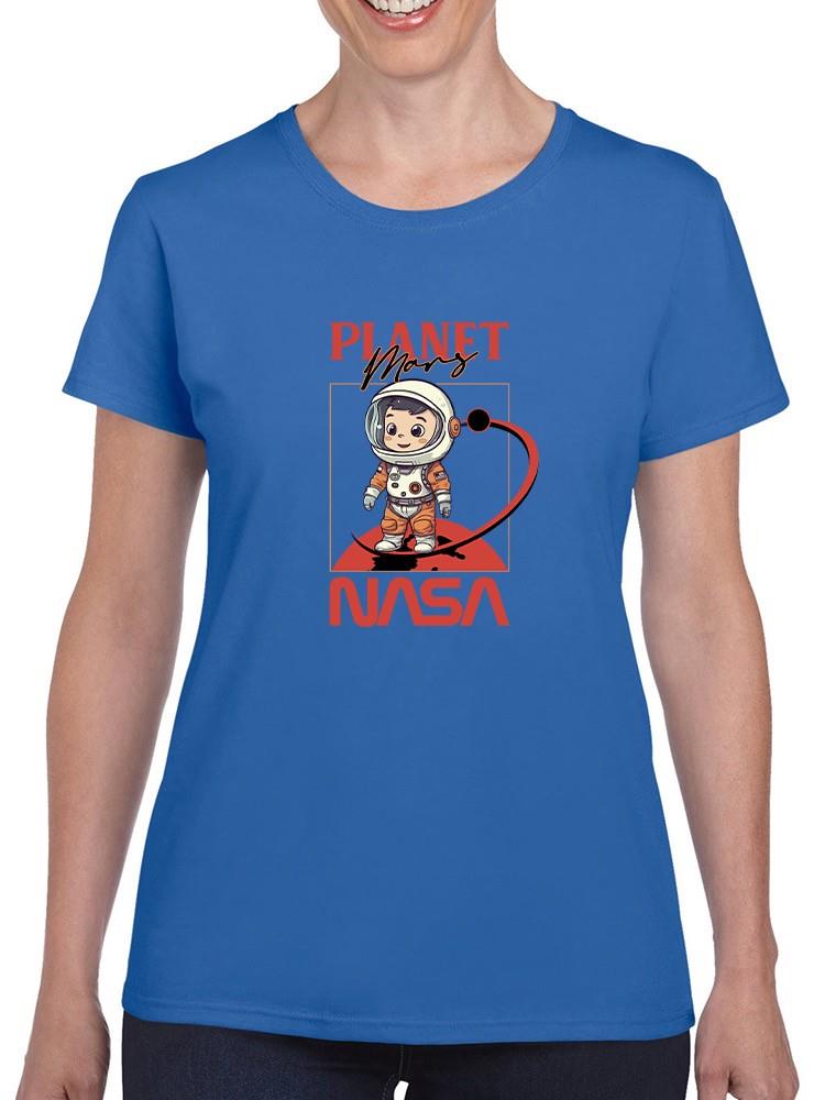 Nasa Planet Mars Kid T-shirt -SmartPrintsInk Designs