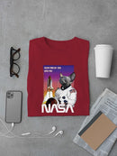 Nasa Astronaut Cat T-shirt -SmartPrintsInk Designs