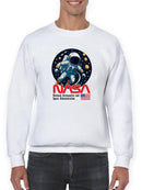 Nasa Astronaut In The Space Hoodie -SmartPrintsInk Designs