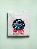 Nasa Astronaut In The Space Hoodie -SmartPrintsInk Designs
