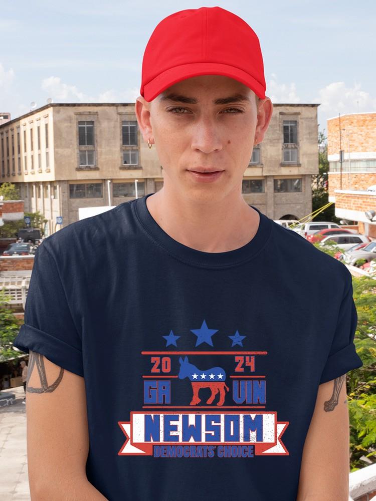 Gavin Newsom 2024 Democrats T-shirt -SmartPrintsInk Designs