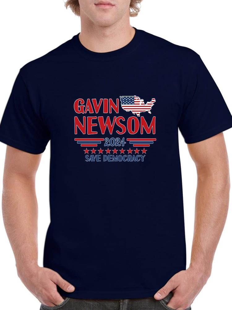 Gavin Newsom Save Democracy T-shirt -SmartPrintsInk Designs