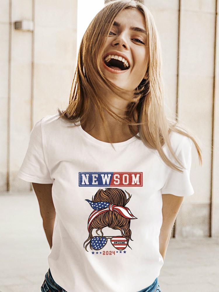 Newsom 2024 Awesome T-shirt -SmartPrintsInk Designs