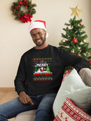 Ugly Sweater Merry Christmas Hoodie -SmartPrintsInk Designs