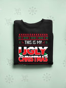 My Ugly Christmas Sweater Hoodie -SmartPrintsInk Designs
