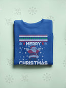 Santa Merry Christmas Hoodie -SmartPrintsInk Designs