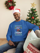 Ugly Xmas Sweater Cool Santa Hoodie -SmartPrintsInk Designs