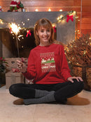 Merry Christmas Ugly Sweater Hoodie -SmartPrintsInk Designs