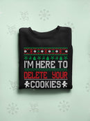 I'm Here Yo Delete Your Cookies Hoodie -SmartPrintsInk Designs
