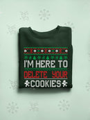 I'm Here Yo Delete Your Cookies Hoodie -SmartPrintsInk Designs