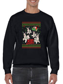 Merry Christmas Sleepy Santa Hoodie -SmartPrintsInk Designs
