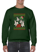 Merry Christmas Sleepy Santa Hoodie -SmartPrintsInk Designs