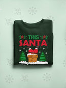 This Santa Loves Going Down Hoodie -SmartPrintsInk Designs