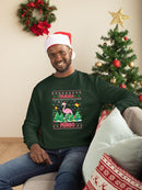 Falalala-Mingo Ugly Sweater Hoodie -SmartPrintsInk Designs