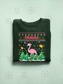 Falalala-Mingo Ugly Sweater Hoodie -SmartPrintsInk Designs