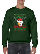 Meowy Christmas Hoodie -SmartPrintsInk Designs