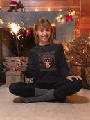 Rudolph Ugly Sweater Hoodie -SmartPrintsInk Designs