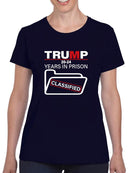 Trump 20-24 Years In Prison T-shirt -SmartPrintsInk Designs