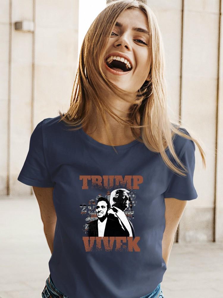 Trump Vivek 2024 President T-shirt -SmartPrintsInk Designs