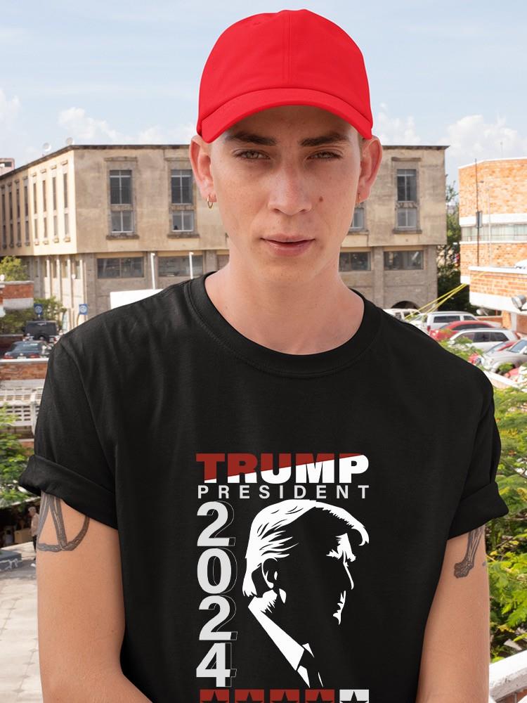 Trump President 2024 T-shirt -SmartPrintsInk Designs