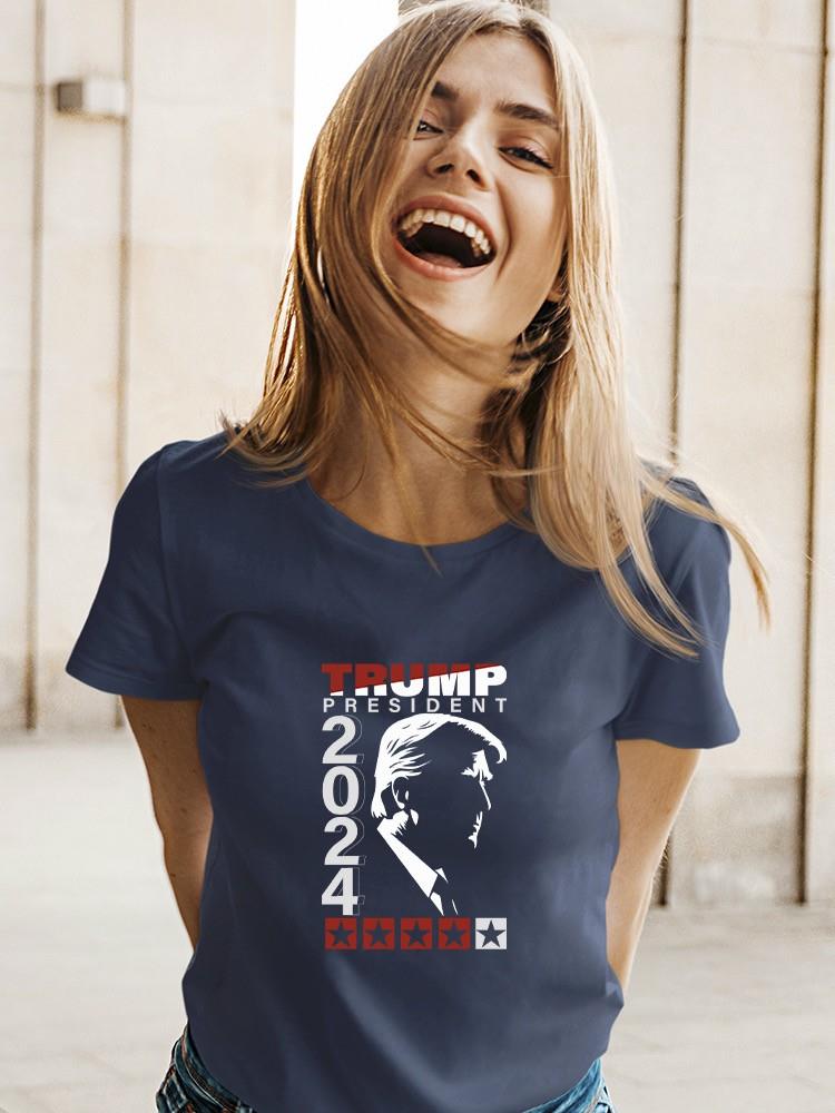 Trump President 2024 T-shirt -SmartPrintsInk Designs