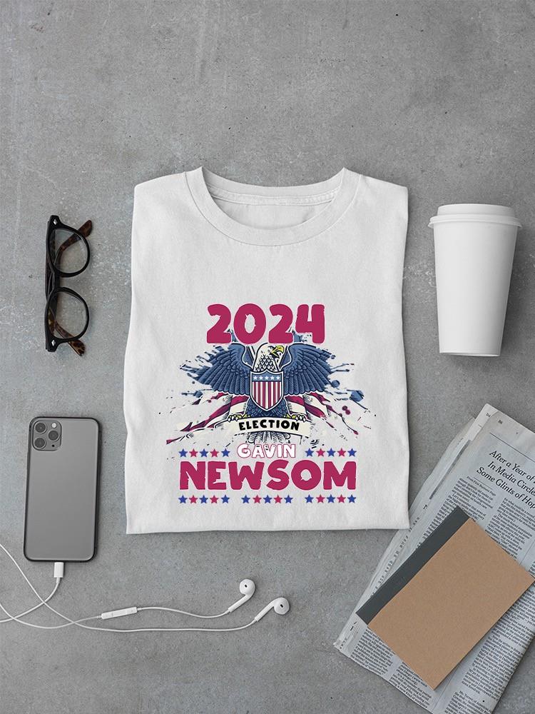 2024 Election Gavin Newsom T-shirt -SmartPrintsInk Designs