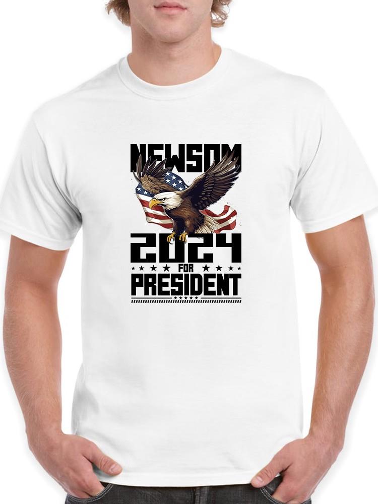 Newsom 2024 President T-shirt -SmartPrintsInk Designs