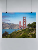 San Francisco Goden Gate High View Poster