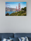 San Francisco Goden Gate High View Poster
