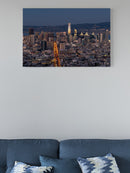 San Francisco City Areal Poster