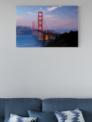 San Francisco Sunset Golden Gate View Poster