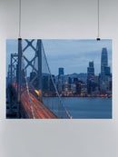 San Francisco City Nights Poster