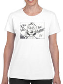 Pelosi Curtains T-shirt -Nanda Soobben Designs