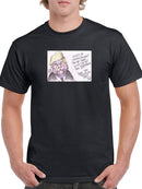 Saved By A Mushroom Toad T-shirt -Nanda Soobben Designs